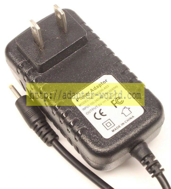 *Brand NEW* Generic AHZ050200-A03 5 Volt 200mA AC/DC Adapter Power Supply - Click Image to Close